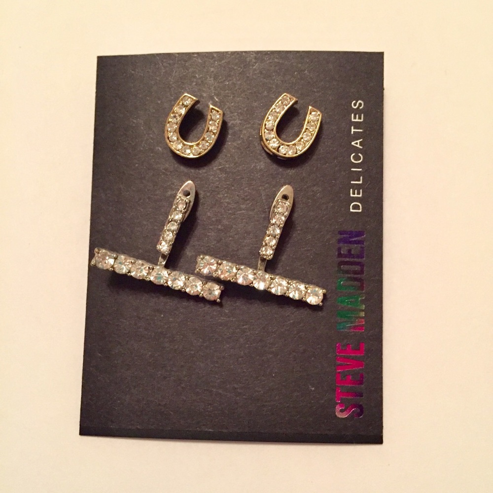 🍍4 for $20 Steve Madden Fashion Earrings - Picture 1 of 2